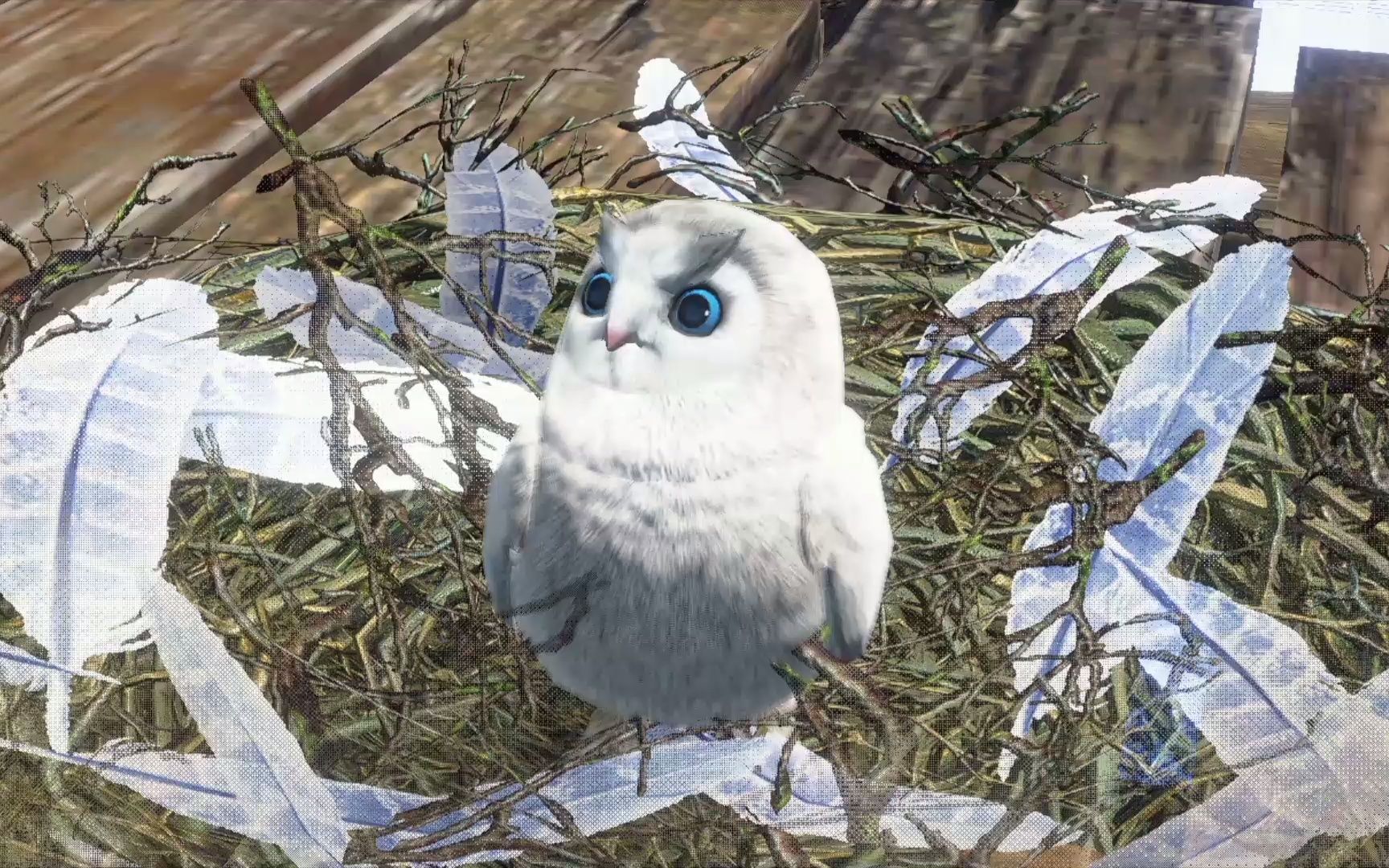 【怪物猎人 崛起&曙光】可爱的福木兔宝宝