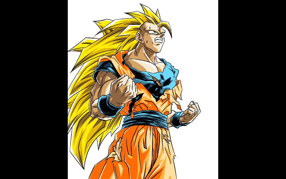 板绘龙珠最有逼格的变身速趴赛亚人3哒