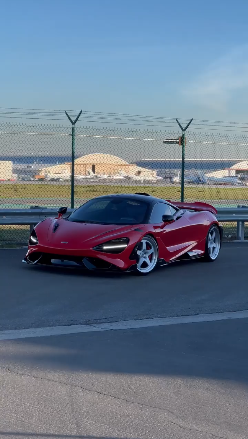 迈凯伦765lt静态展示