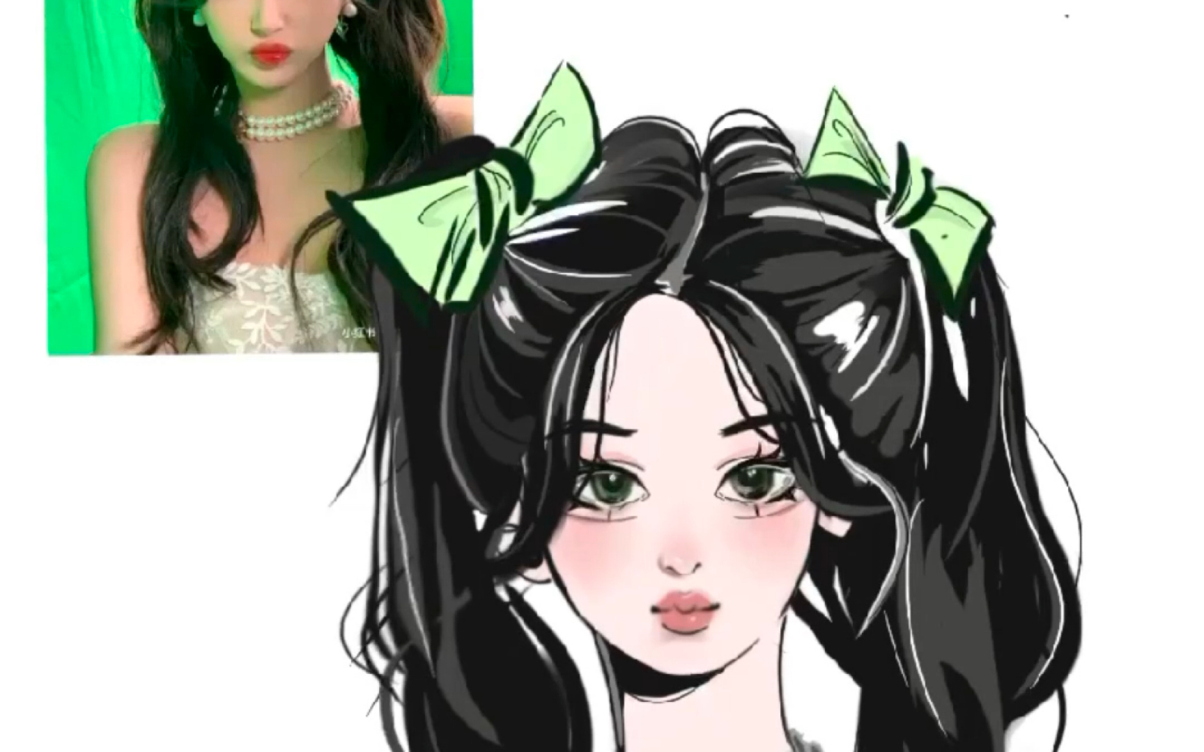 【手绘头像】【每日一画】-孔雪儿