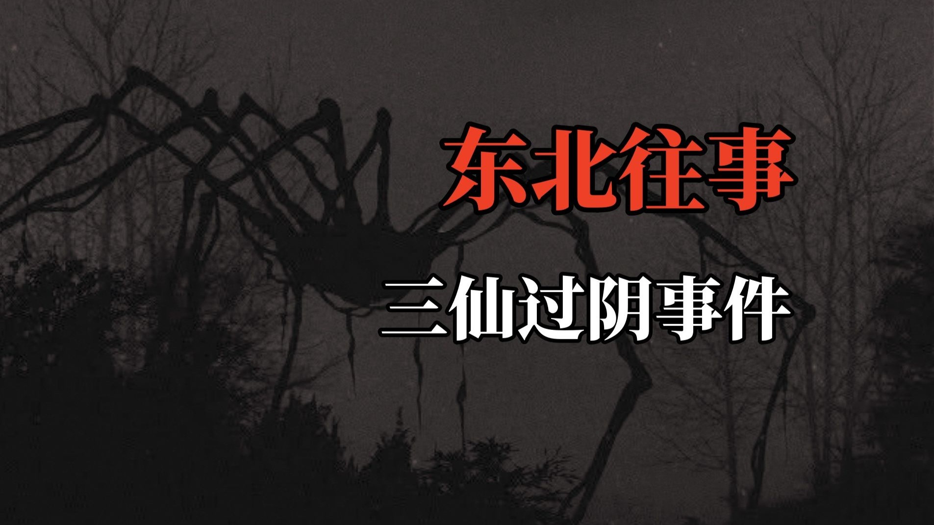 【高能慎入】东北过阴人灵异事件，三仙附体，野鬼上身？-鬼叔怪谈-鬼叔怪谈-哔哩哔哩视频