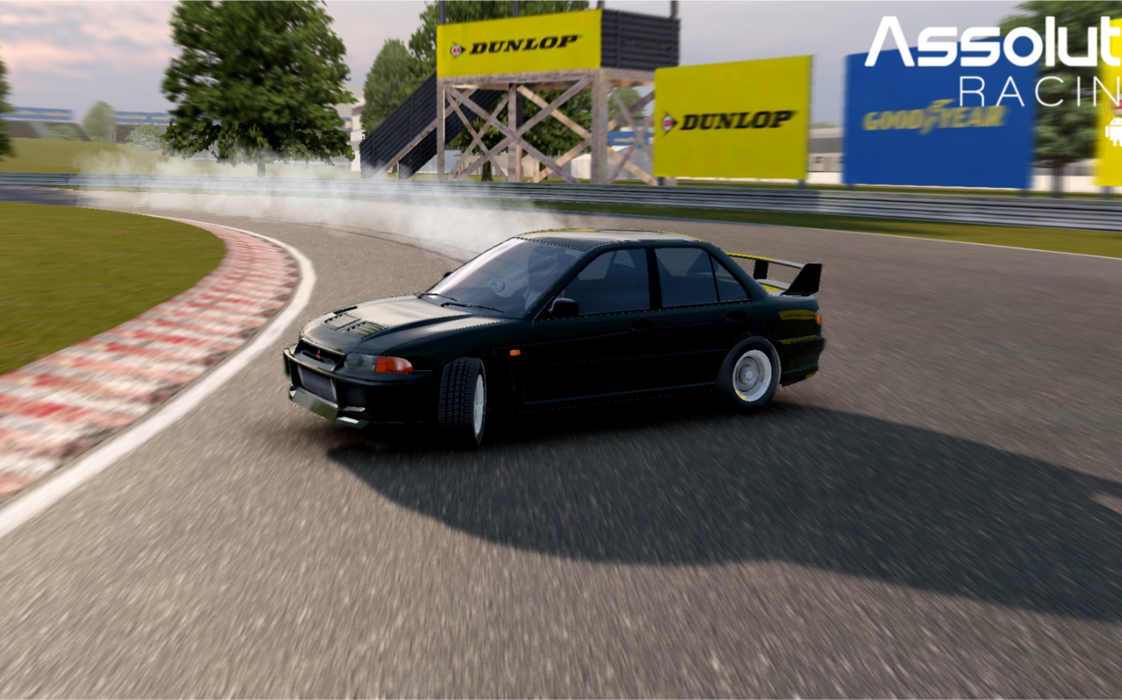 头文字d帝皇车队爆改后的evo3和evo9漂移是什么样子