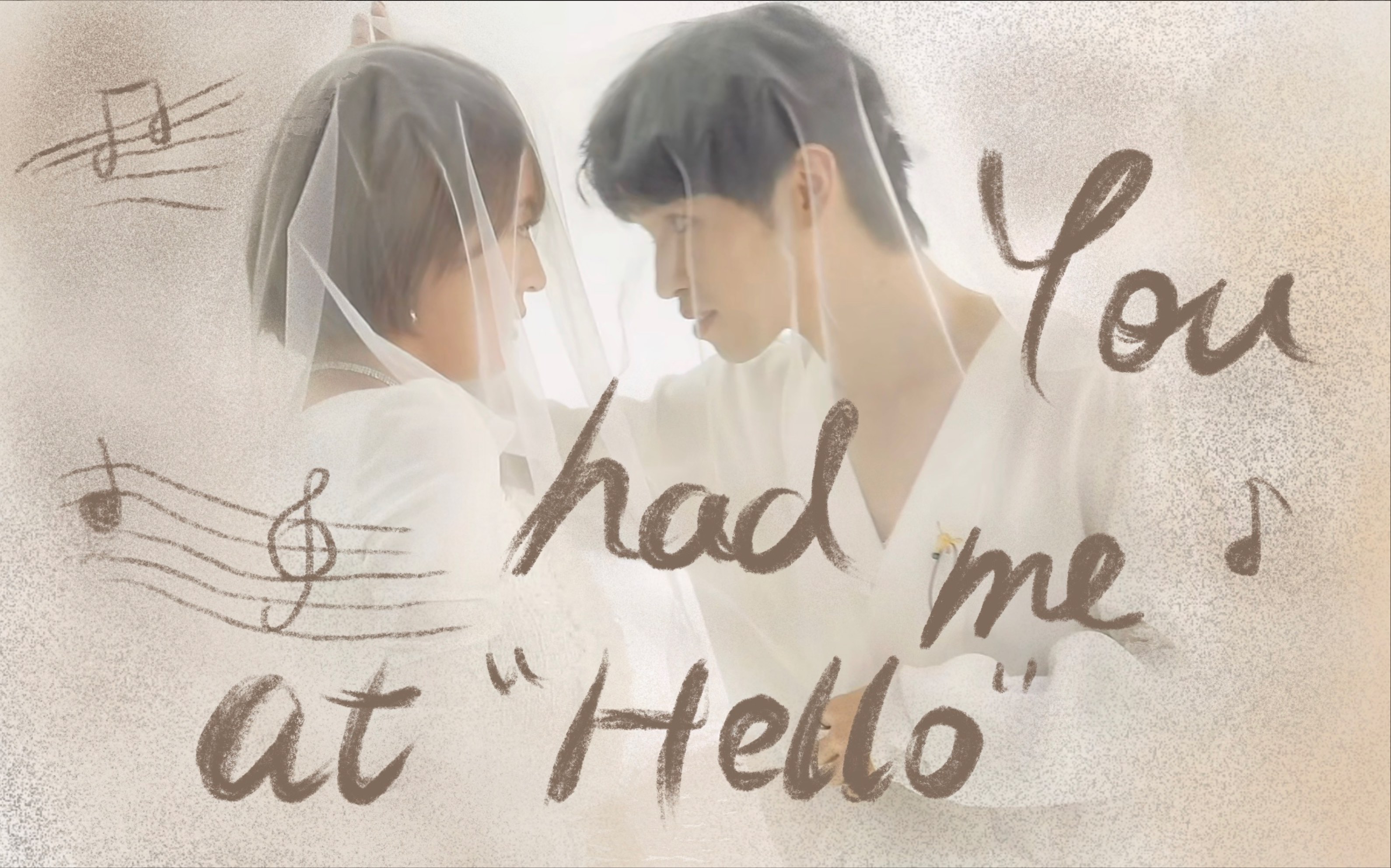 [图]「方陈式」｜You had me at “hello”｜“可能我分不了彩虹的颜色，但我能分清她的每种情绪、每个表情。”｜《我们俩》