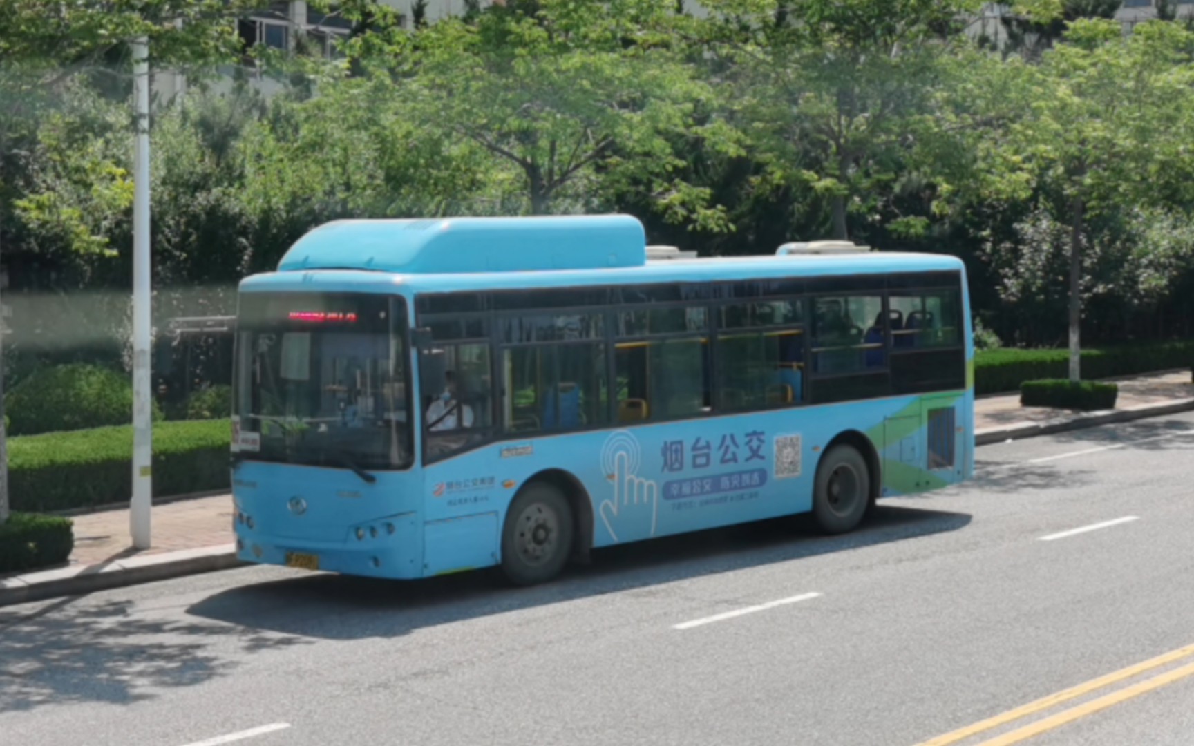 【雲乘車】(似乎可以找到當年ppt時期的感覺)煙臺公交566路二代金龍