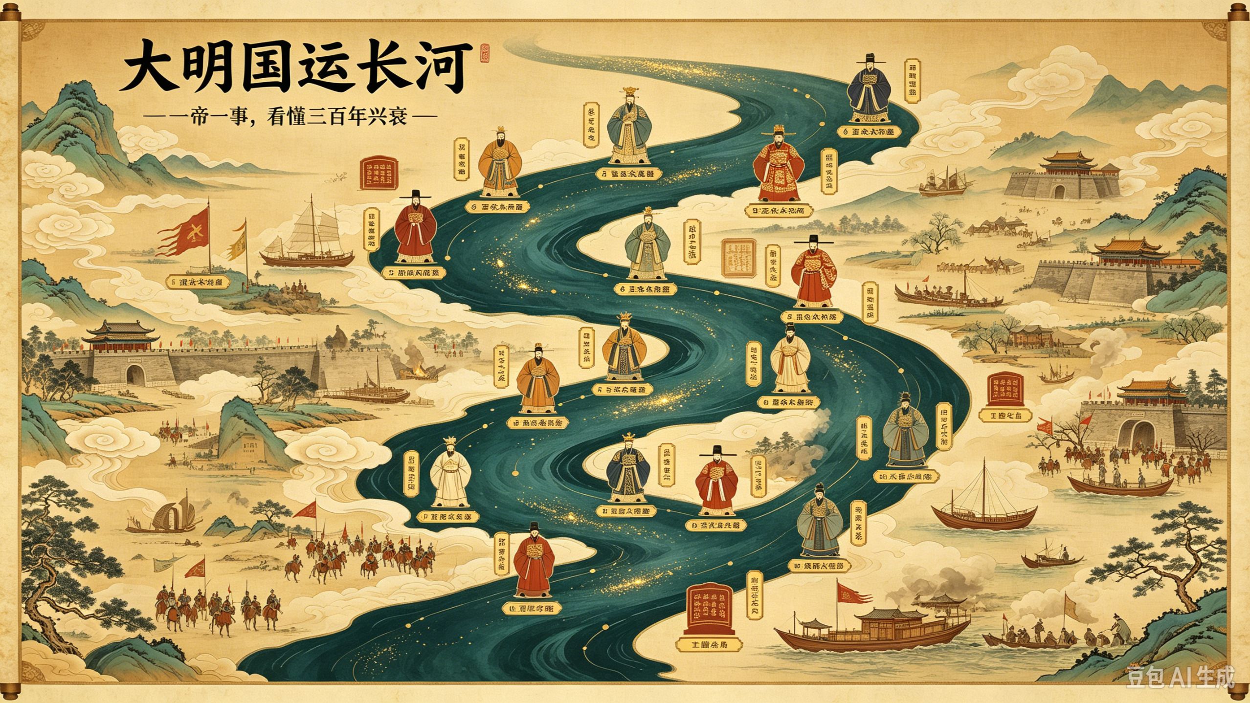 大明终局复盘：以弘治为界，看懂三百年王朝的宿命崩塌