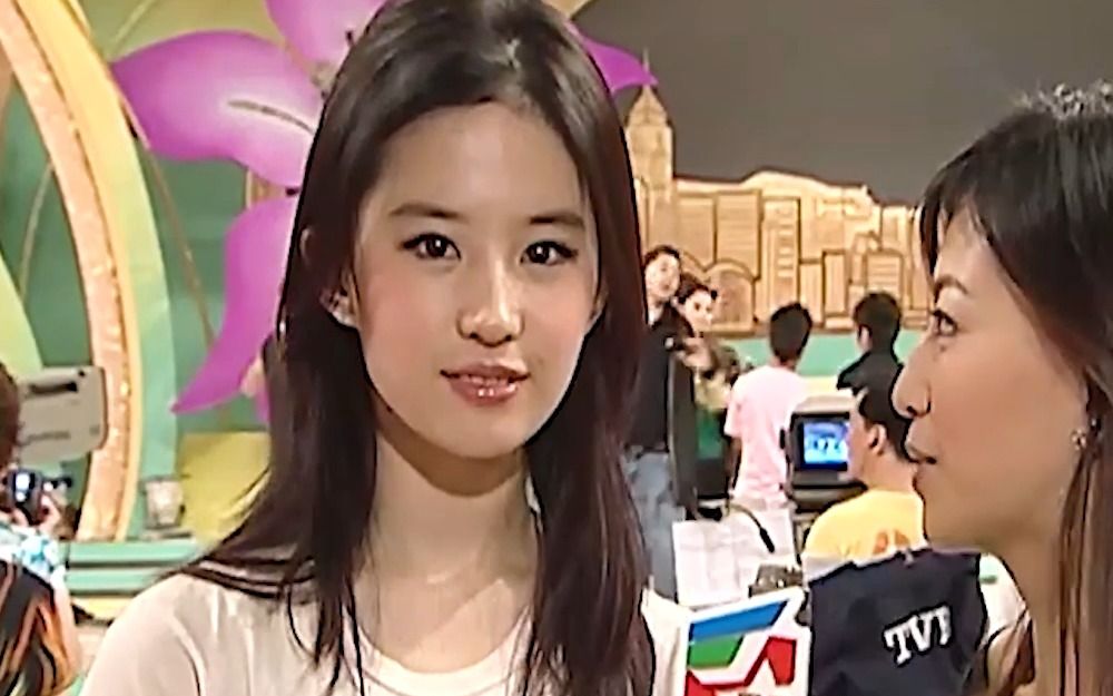 tvb镜头下的刘亦菲,小奶音真的可爱死了!