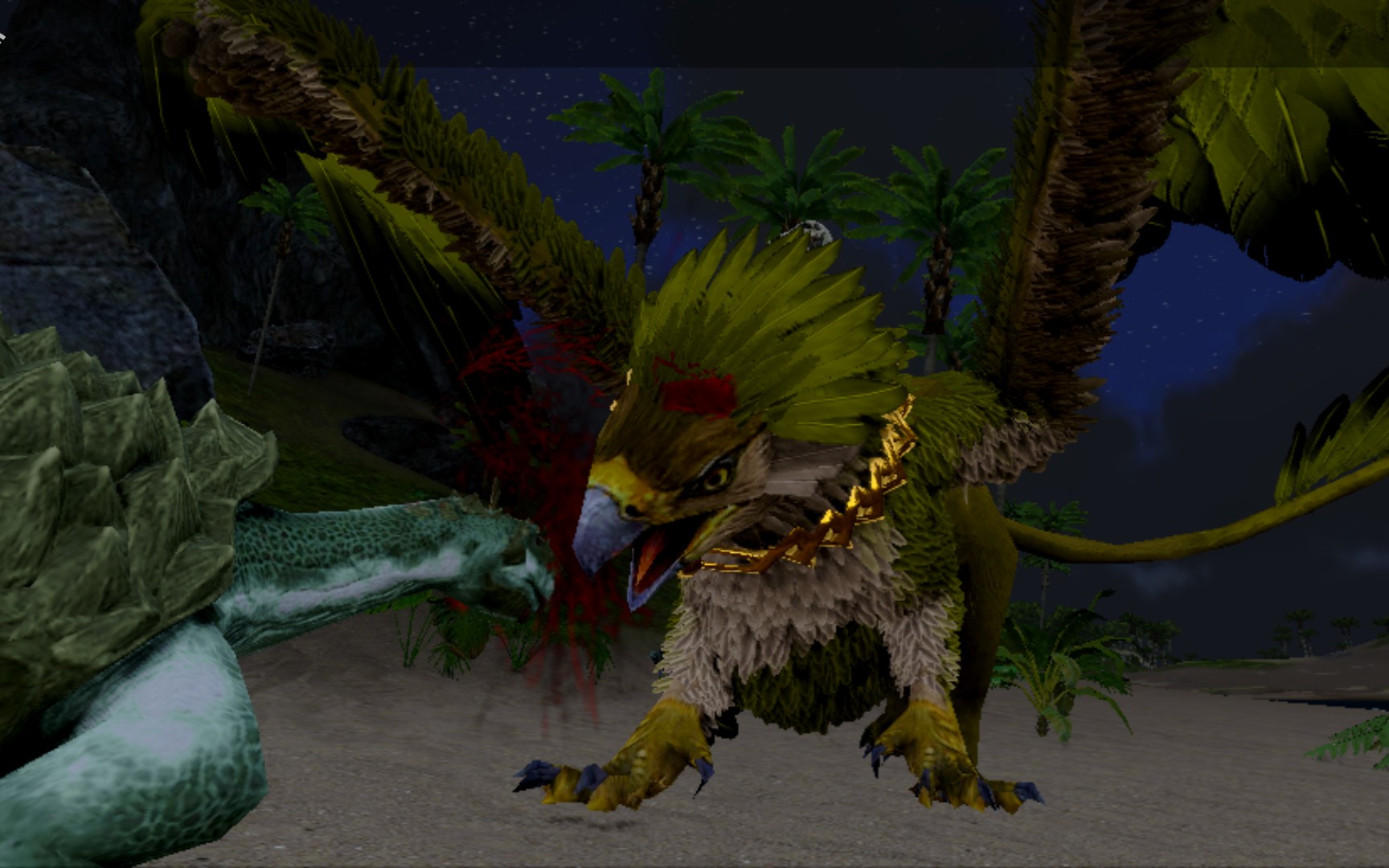 【方舟生存进化手机版】狮鹫到账(超水的一期)