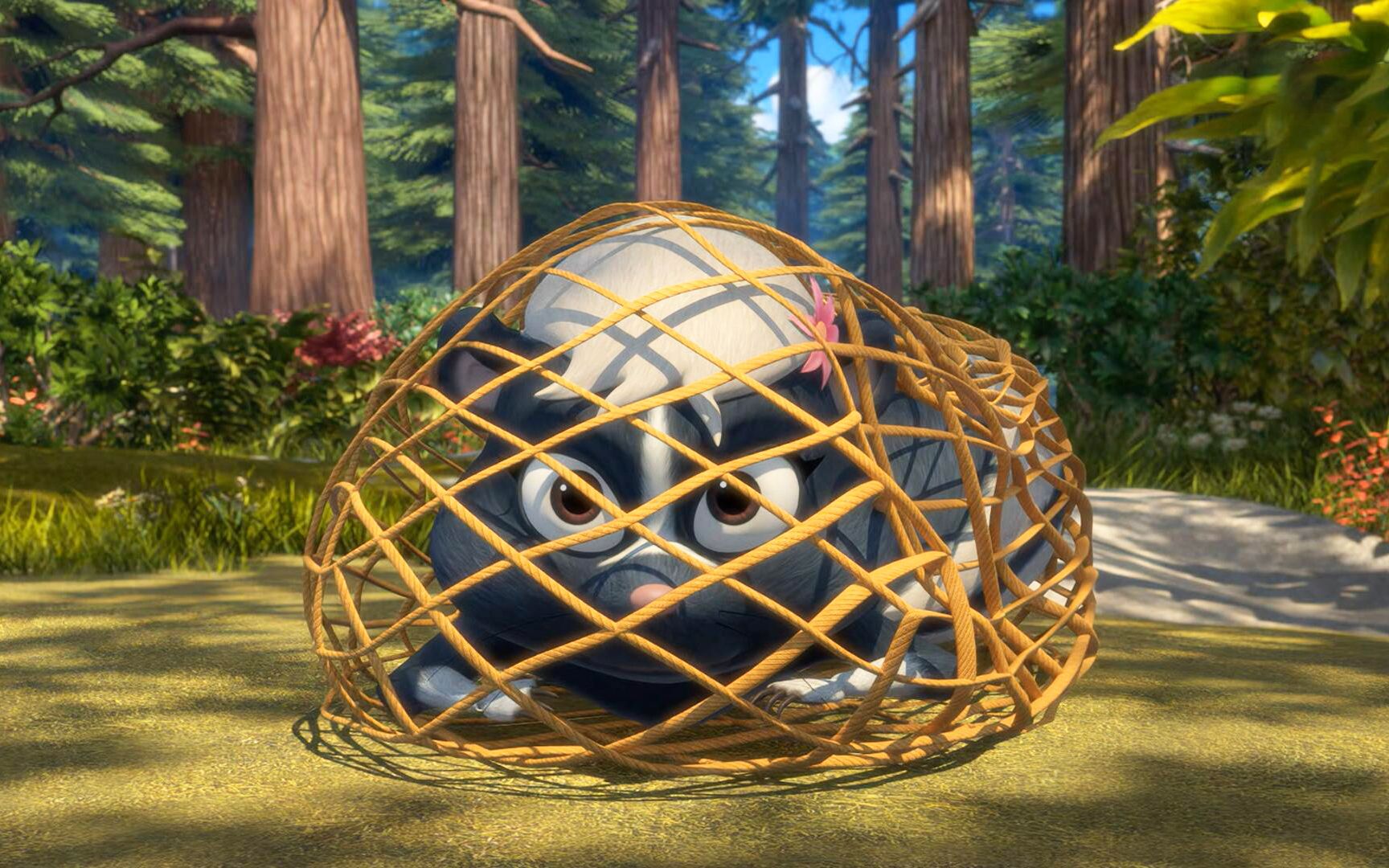 熊出没之探险日记2天才威抓走了臭鼬妈妈可以让人心想事成的朝露