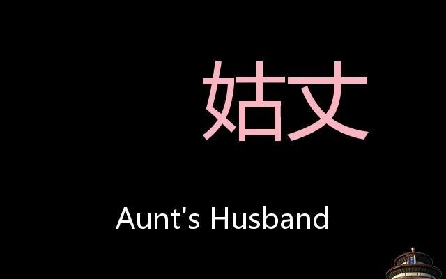 姑丈 Chinese Pronunciation aunt's husband哔哩哔哩bilibili