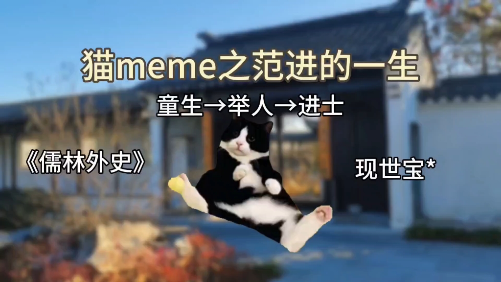 【猫meme】范进的一生