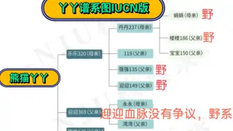 爬行天下—老盖仙，阿狸共同造谣丫丫是近亲，被国际IUCN｀美国维克多教授｀谢钟与英国联合编纂的《大熊猫谱系》辟谣!丫丫老乐乐根本不是近亲，你们故意在误导扭曲大众