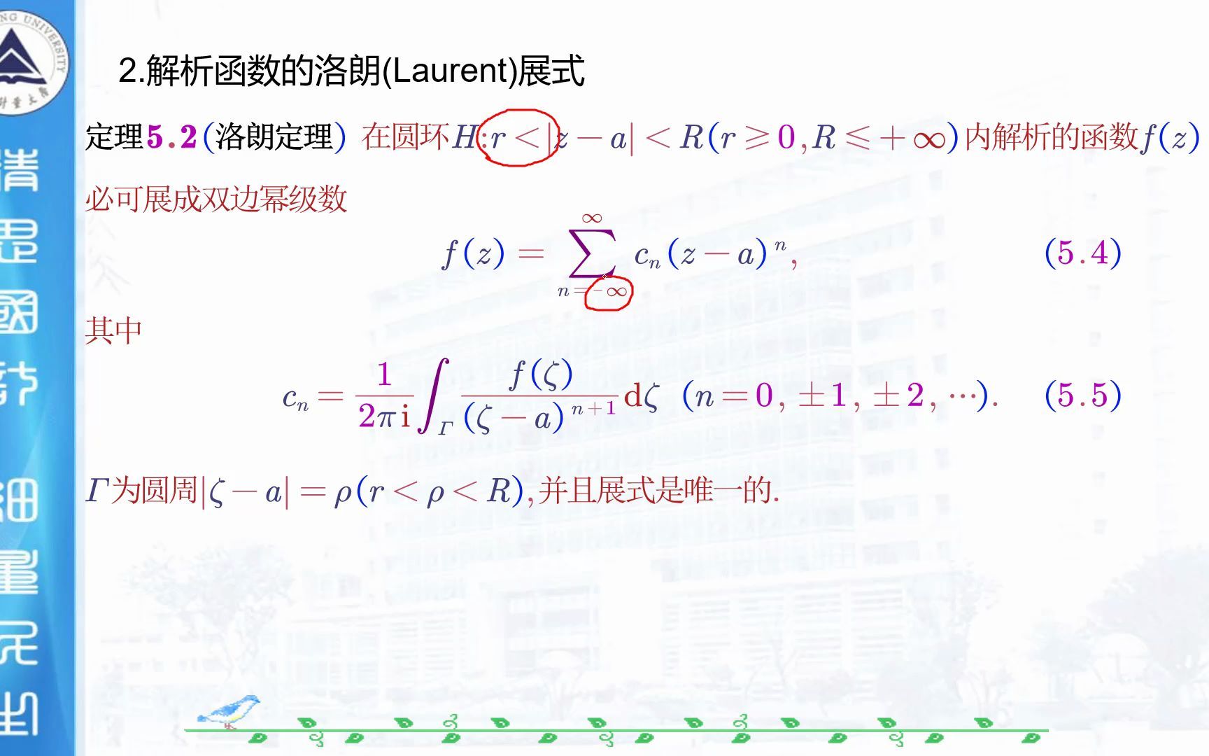 5.1 洛朗展式哔哩哔哩bilibili