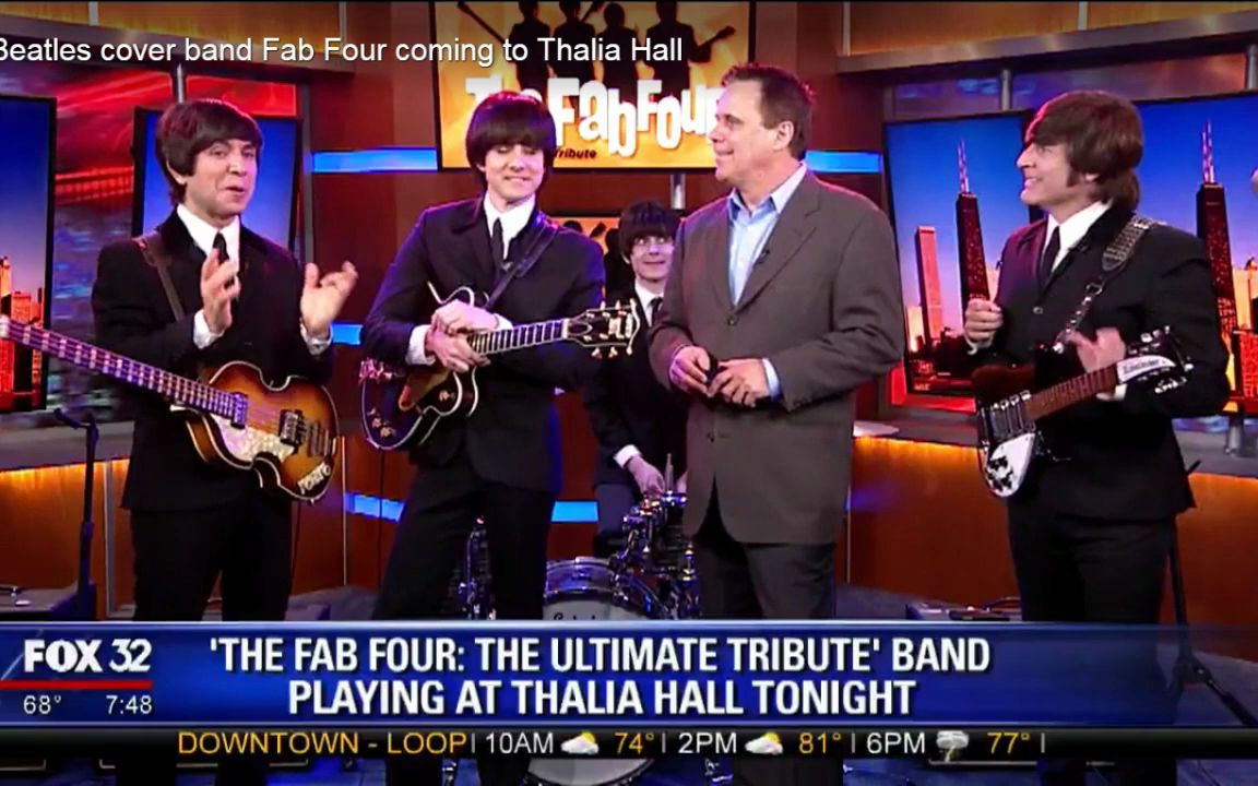 [图]The Fab Four - Twist and Shout Live on TV Info Beatle