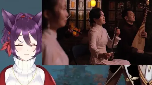 【原神3.4前瞻/熟肉】安静听着演奏，默默流泪的冠城小姐【冠城のえる-Noel Kaburagi-】