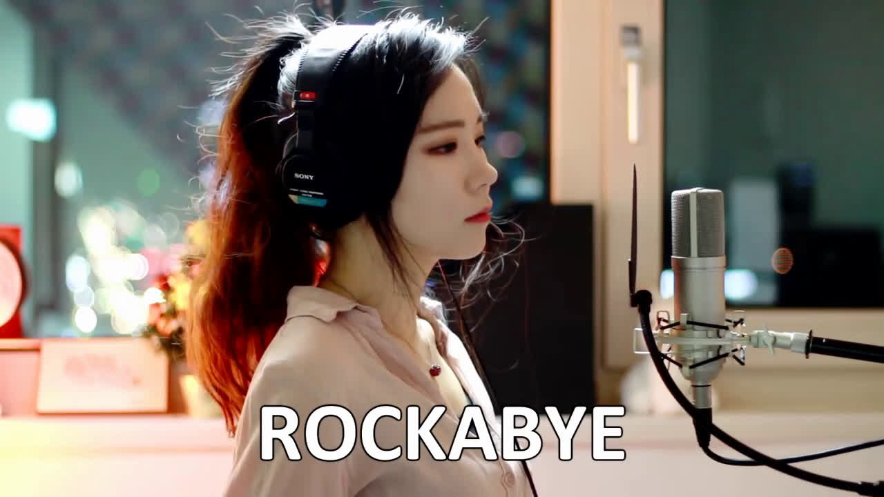 最近超火的韩国美女j.fla 最新翻唱单曲rockabye