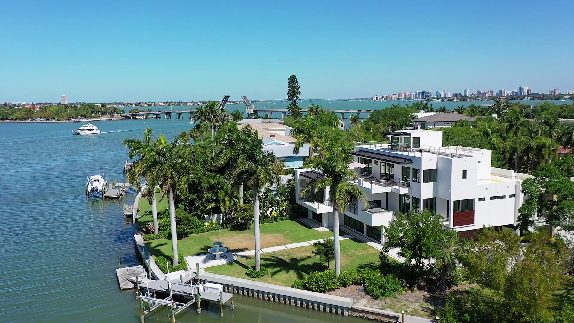 佛罗里达州萨拉索塔的美丽家园 - "海湾景观" - 无人机建筑师