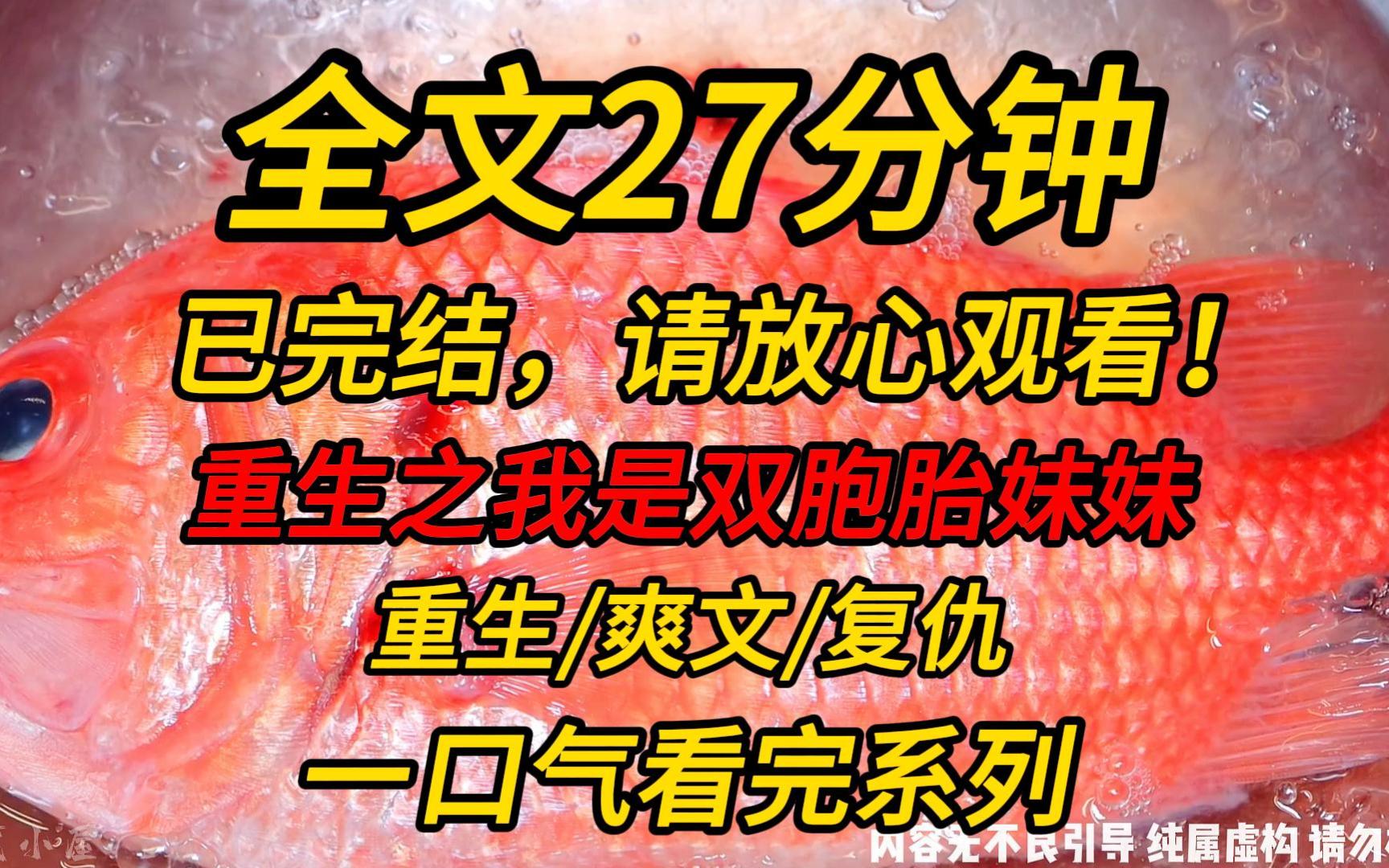 【完结文】重生之我是双胞胎妹妹:父母连夜坐飞机带着一个婴儿赶到我的城市,敲响我的公寓大门.他们想将婴儿塞给我,我叼着一根烟,将他们关在门外...