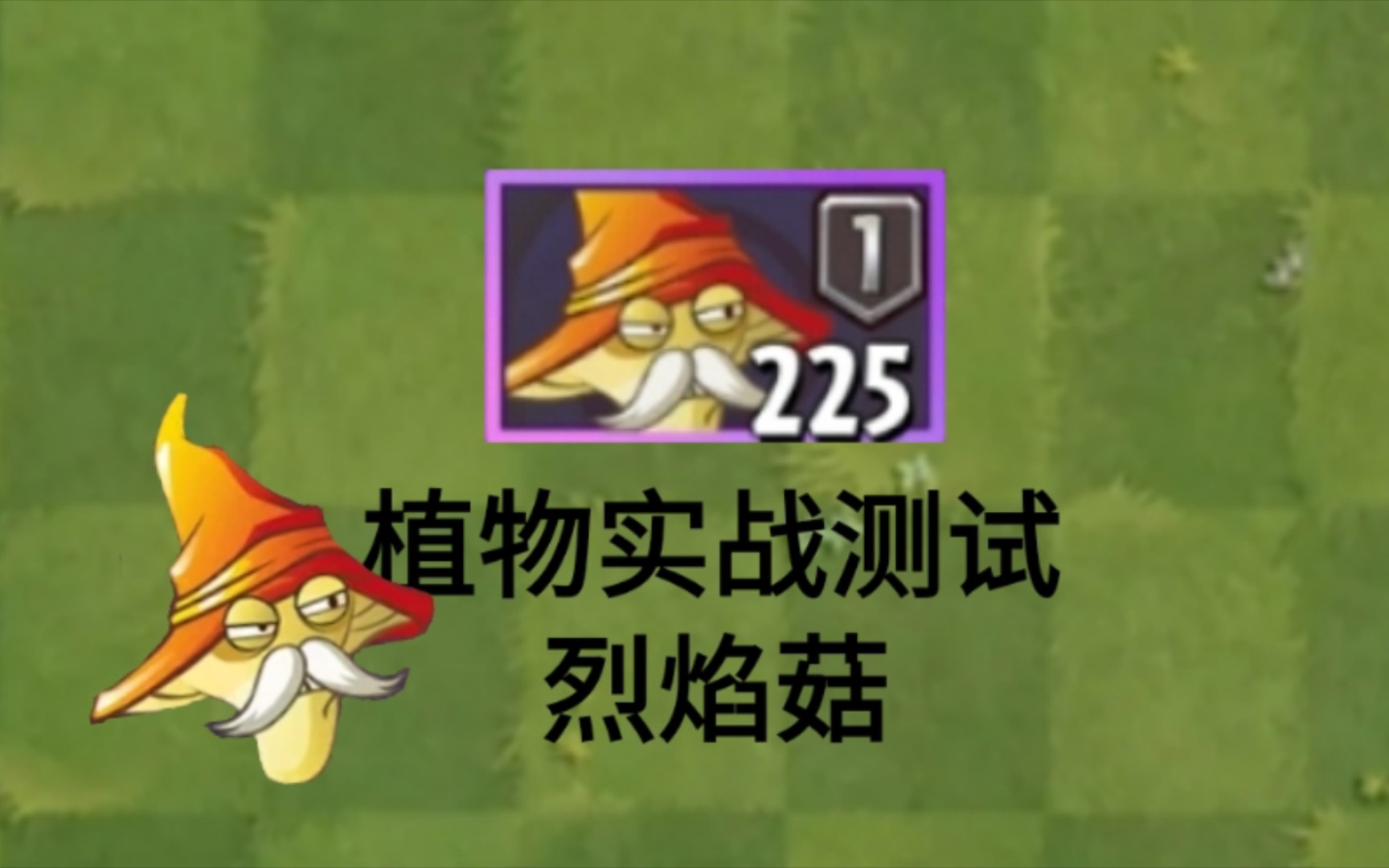 烈焰菇!pvz2一阶植物单挑测试#74