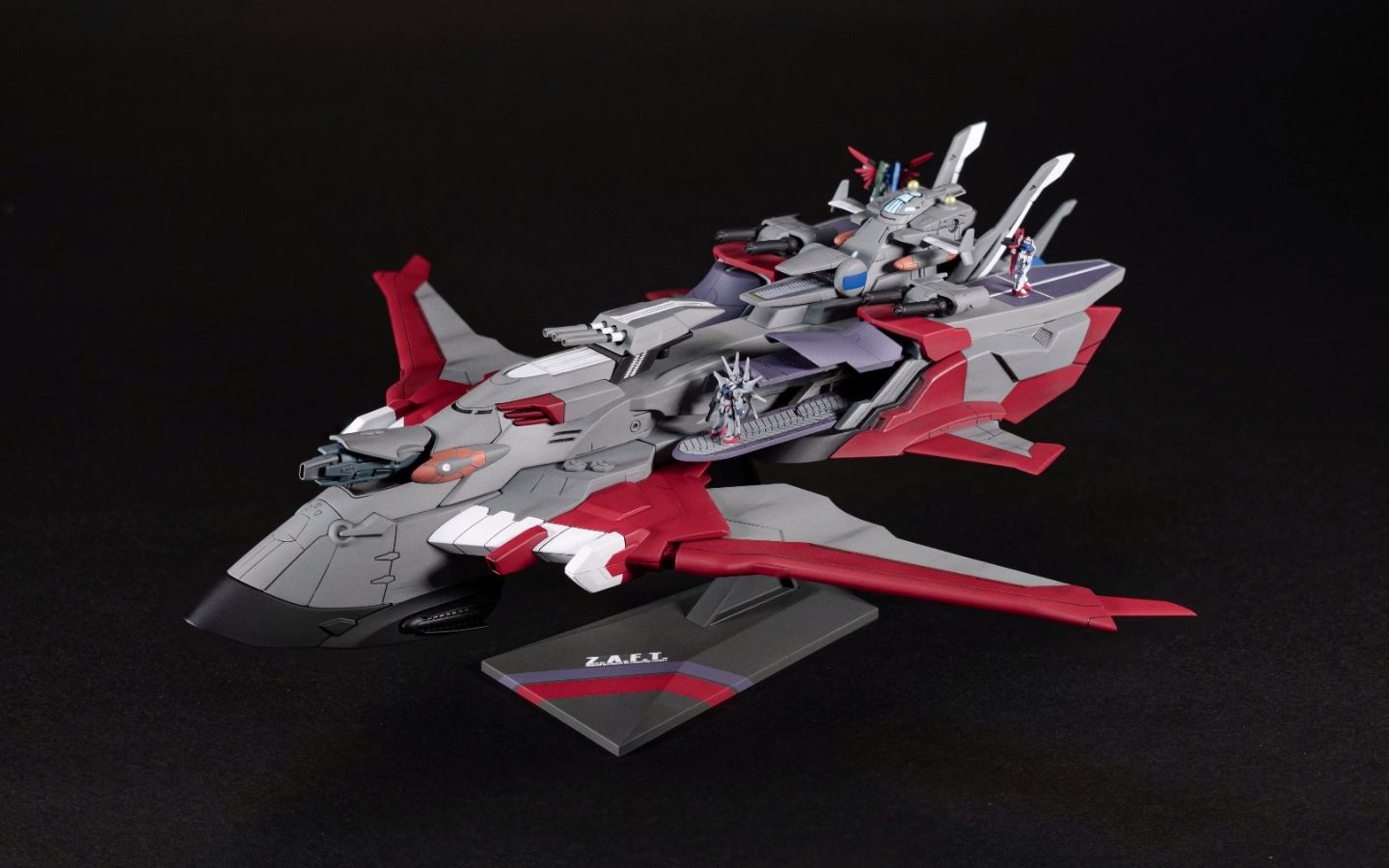 超还原涂装 万代ex1/1700 智慧女神 密涅瓦号战舰 minerva