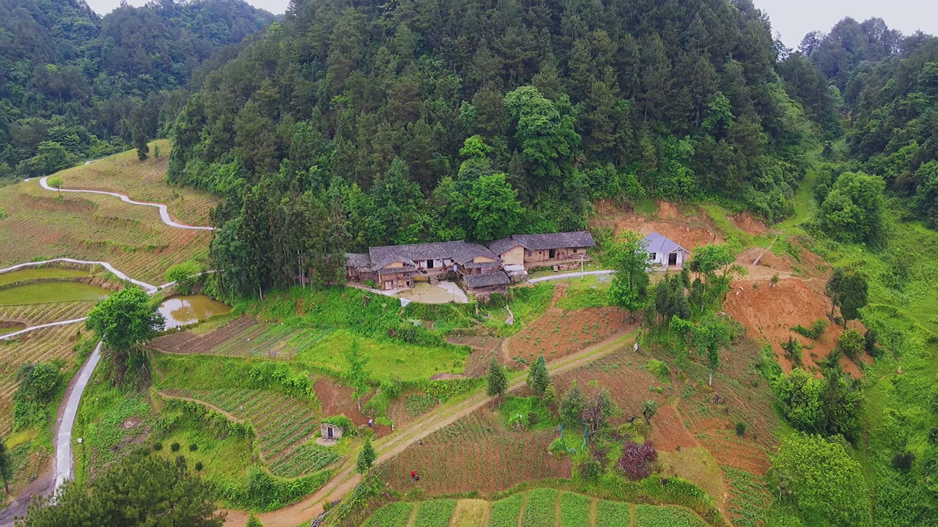 活动  广福风景(29)开江县广福镇九大拐上的隐居生活