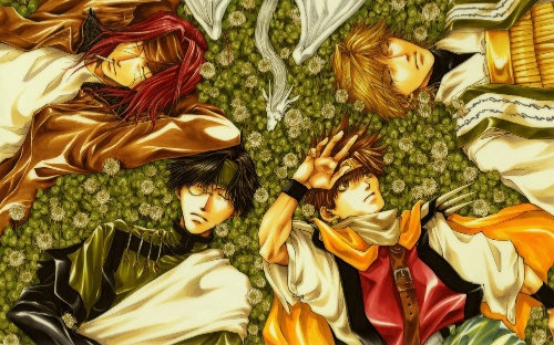 最游记八戒 最游记红孩儿 最游记八戒和花喃 最游记沙悟净