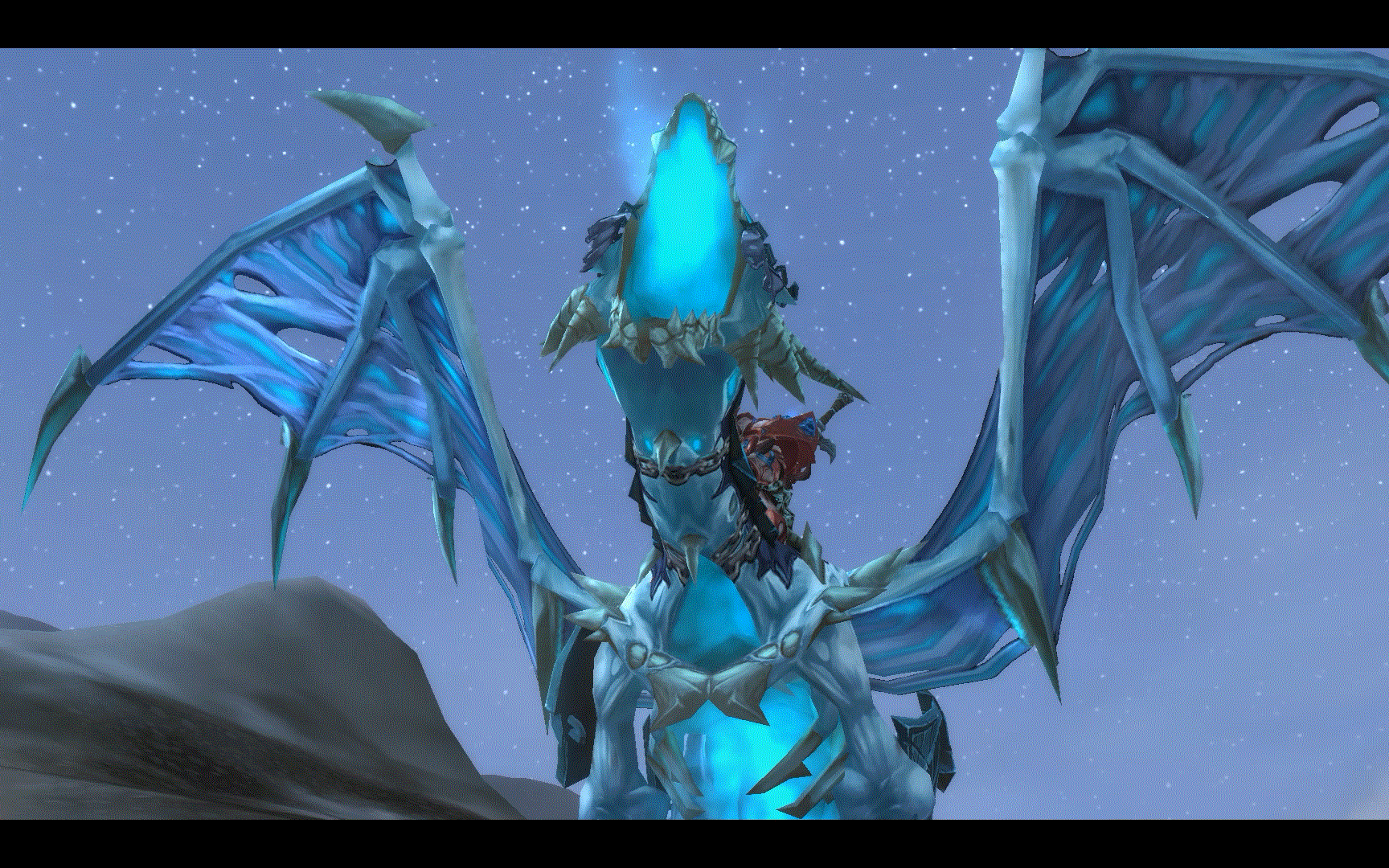 【魔兽世界】7.2dk职业史诗坐骑:死亡领主的邪嗣征服者