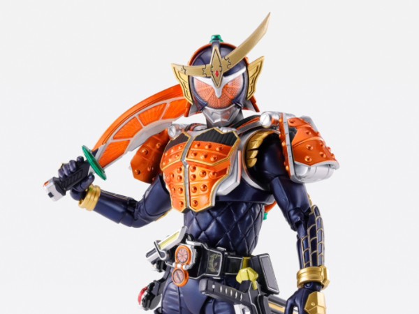 万代真骨雕制法假面骑士铠武 柳橙铠甲