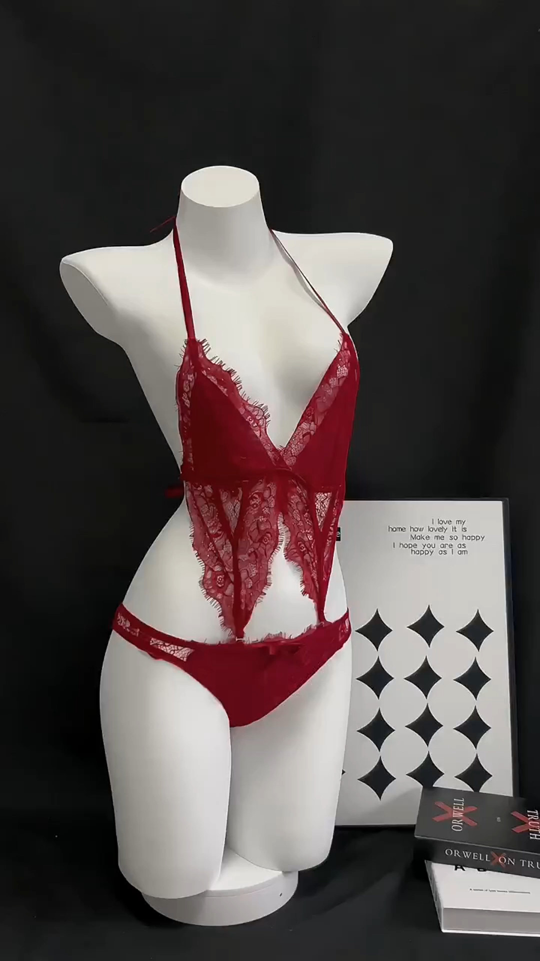 镂空吊带睡衣女蕾丝花边纯欲风夏季冰丝薄款性感火辣露背网红睡裙