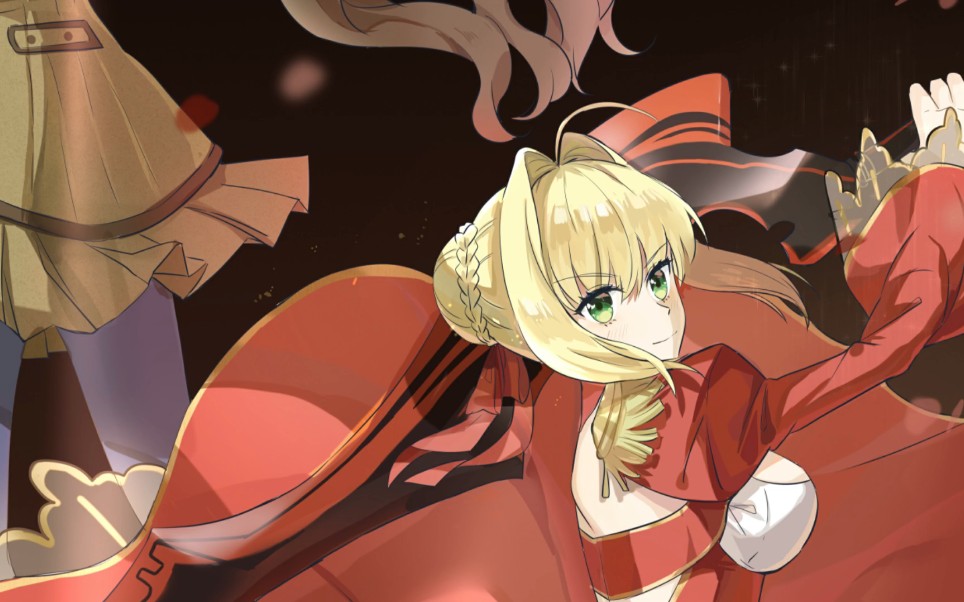 【fate/extra】 十周年贺图_哔哩哔哩 (゜-゜)つロ 干杯~-bilibili