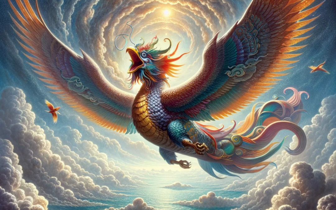 ai还原庄子逍遥游,天马行空的想象力,ai如何绘制!