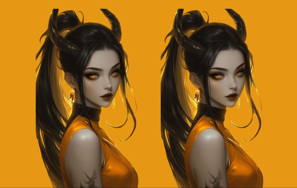 【zbrush雕刻】黑发魔女角色模型制作,女性角色五官比例 发型详细雕刻