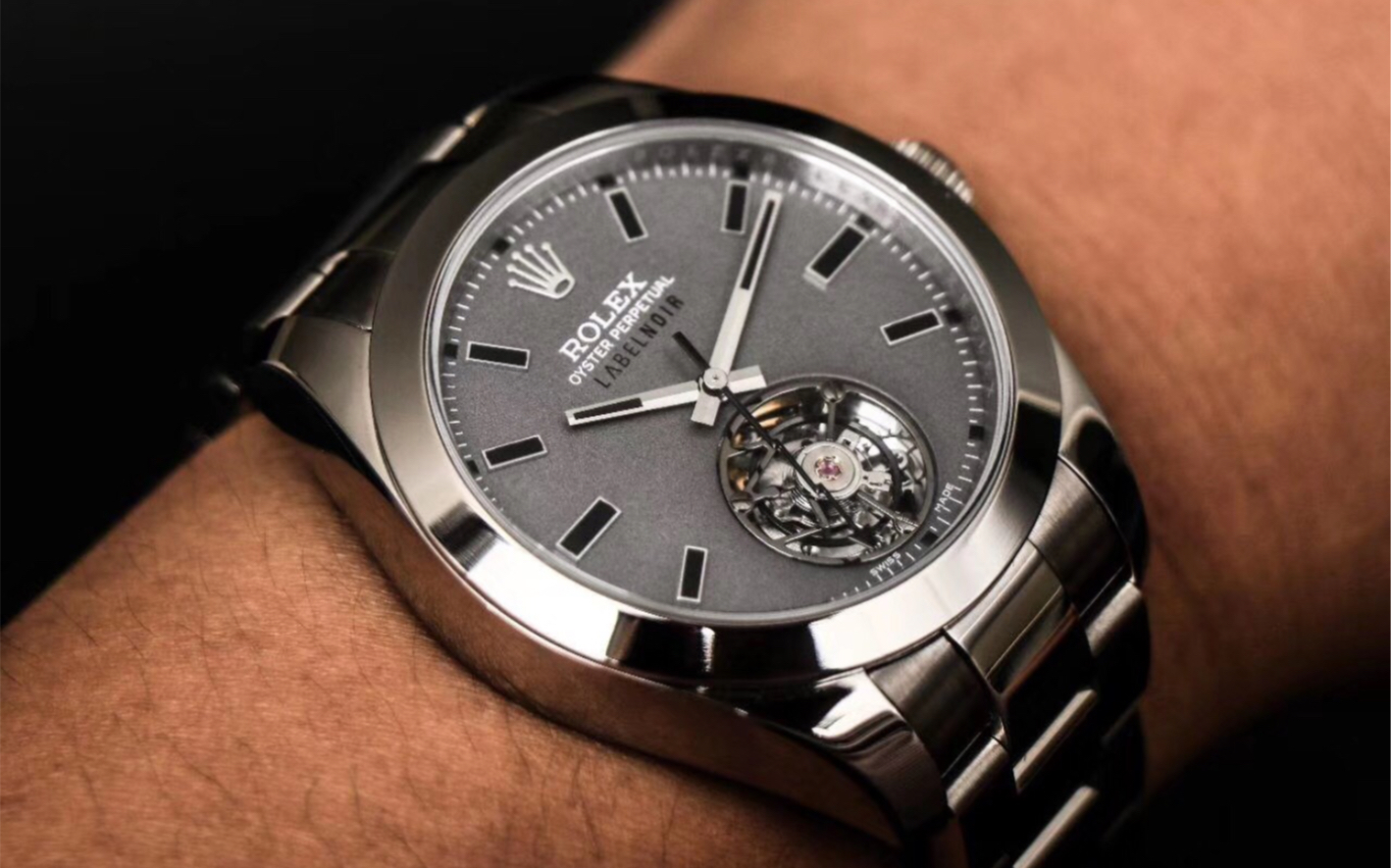 jb厂第一款劳力士陀飞轮腕表