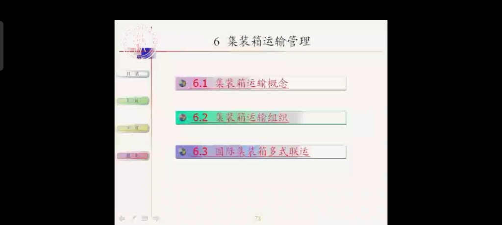 物流管理第六章物流管理第六章第四节水路货物运输管理第五节航空货物运输管理.哔哩哔哩bilibili