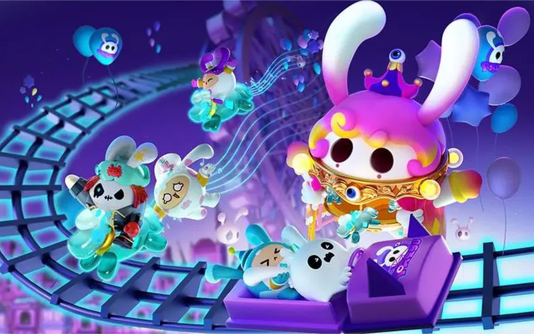 蛋仔派对游戏 这里的花瓣有可能助你通关呦