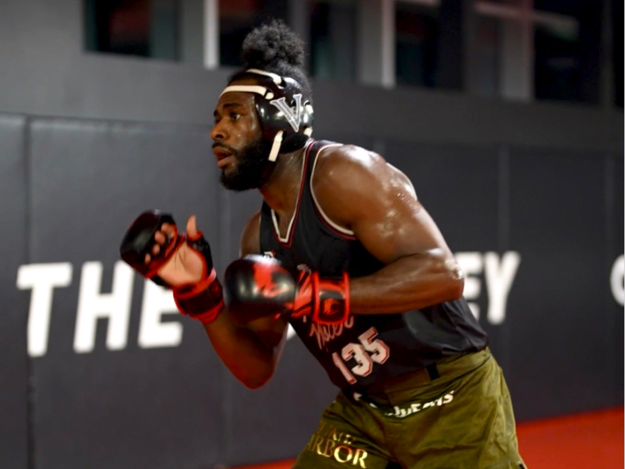 【ufc300】好兄弟总在一起练,梅拉布陪斯特林打实战