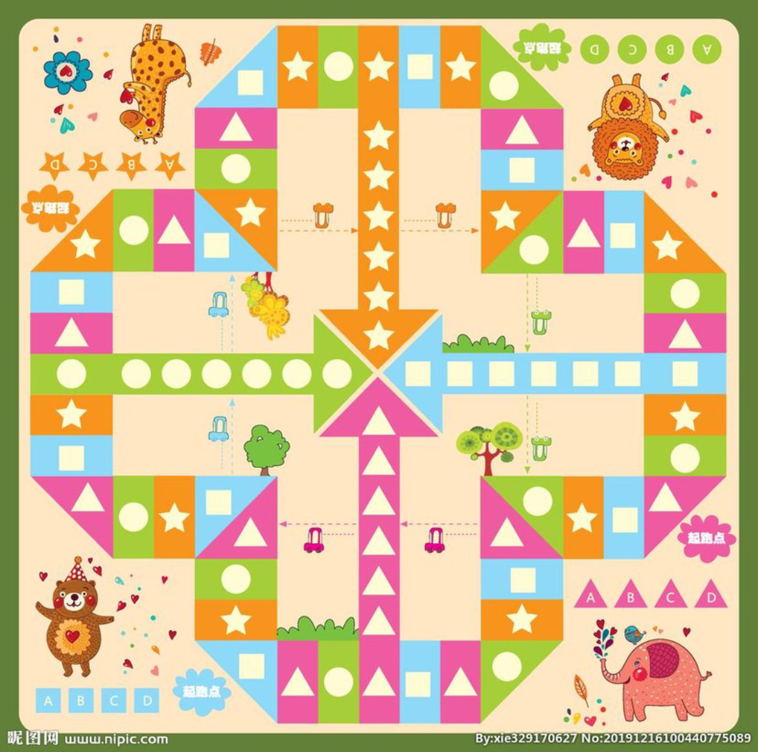 飞行棋趣味地图