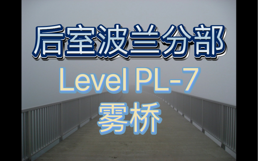 [图]【Backrooms波兰层级】Level PL-7“雾桥”。看见“他”了吗？“他”也在看着你！