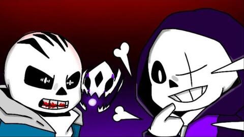 Canon) Killer! Sans VS Hyper Dust! Sans (OCs) [Battle  Animation]_哔哩哔哩bilibili