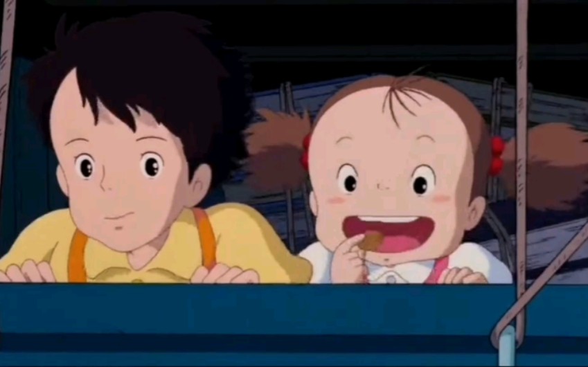 童年回忆,夏天,动漫《龙猫》中的姐妹剪辑