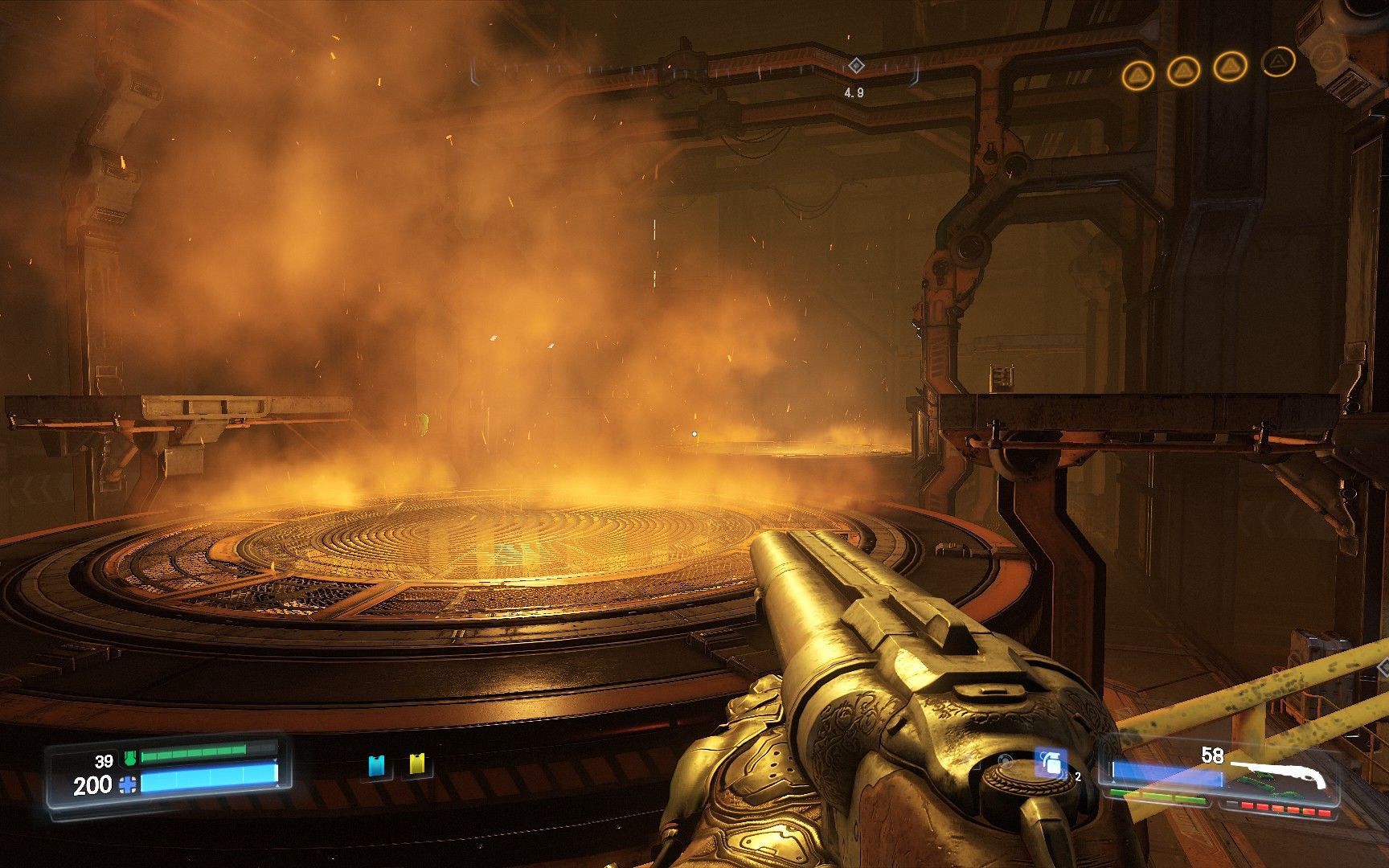 doom2016 最高难度全流程爽快实况 能源精炼厂