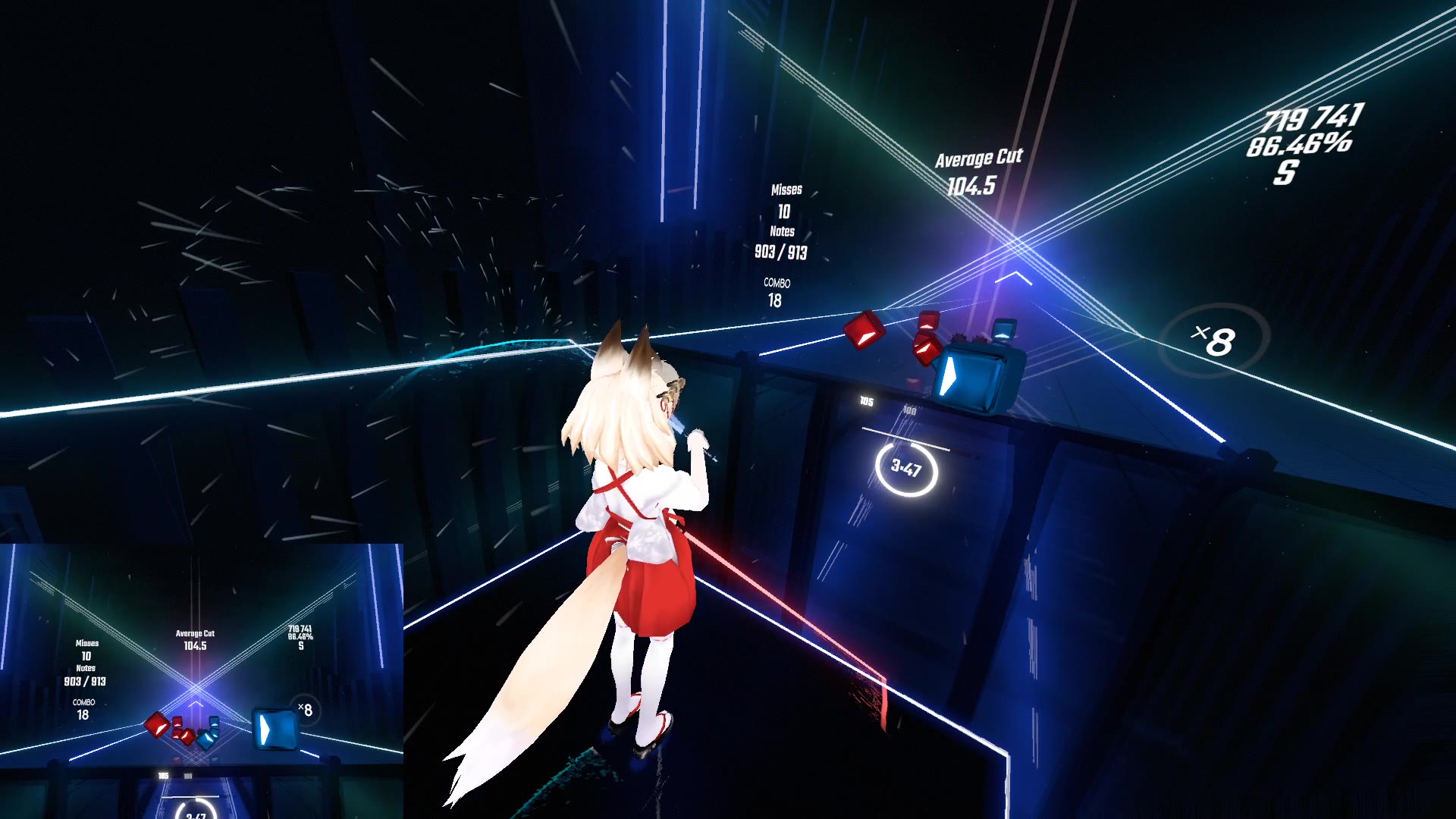 【beat saber】輝夜大小姐啊,您就從了吧.