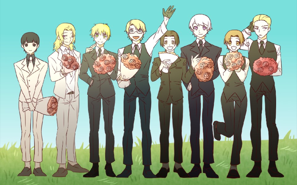 【黑塔利亚/aph手书】secret answer