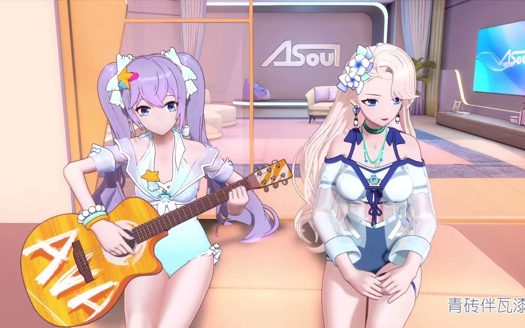 [a-soul][乃琳queen/向晚大魔王][声声慢【带字幕】]_哔哩哔哩_bili