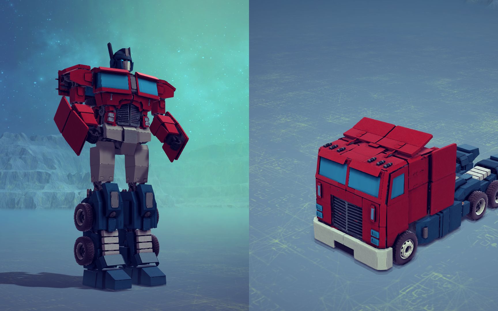 【besiege】idw漫画中的擎天柱,最高达的柱子哥?