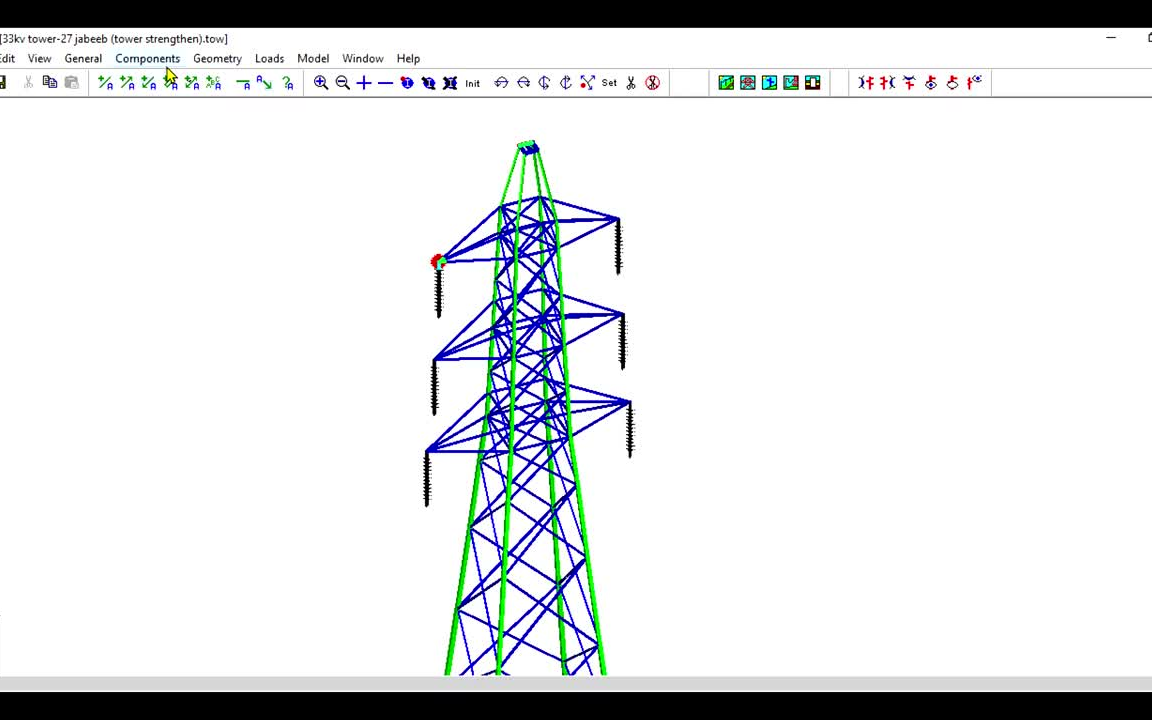 [图]美国铁塔设计计算软件 PLS-Tower 教学视频