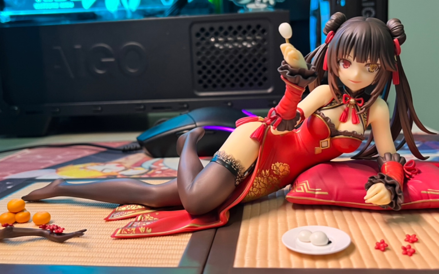 约会大作战新春旗袍狂三简单开箱一览