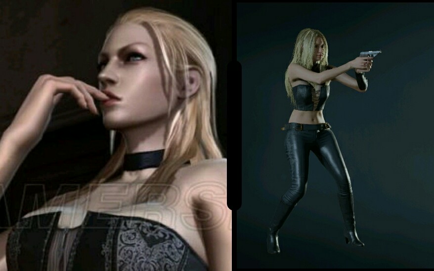 附下载《生化危机2重制版》鬼泣美女"翠丝"mod