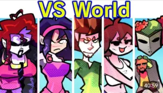 Video herunterladen: Friday Night Funkin' - FNF Matt VS The World & Lyrics (Mommy/GF Girlfriend/Nene）