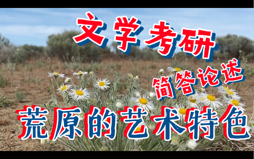 艾略特荒原的艺术特色 | 文学考研简答论述 | 外国现代主义文学知识点 | 磨耳朵系列哔哩哔哩bilibili