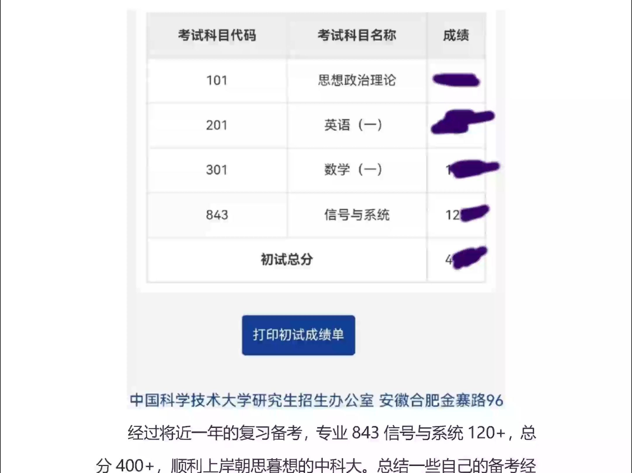 专业120+总分400+中国科学技术大学843信号与系统考研经验中科大电子信息通信工程,生物医学工程,苏医工,真题,大纲,参考书.哔哩哔哩bilibili